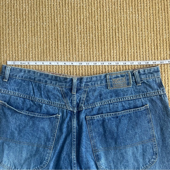MARITHE FRANCOIS GIRBAUD Jean Shorts Blue Cotton Denim Jorts Men’s SZ 42 - Picture 16 of 16